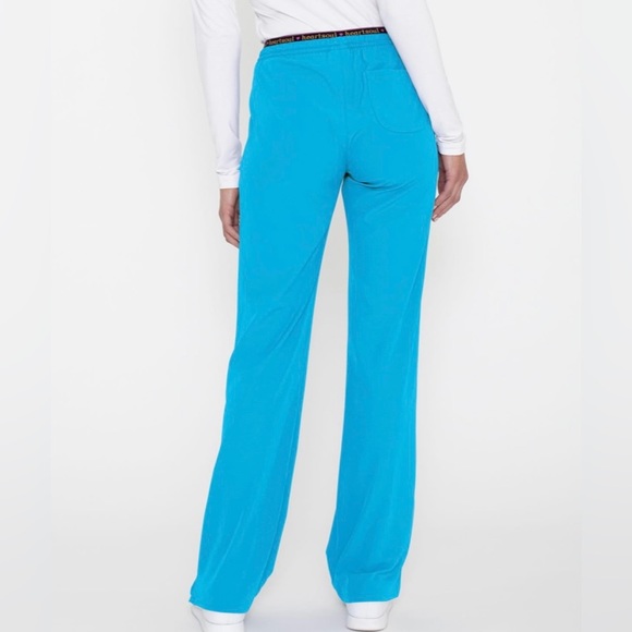Heart Soul blue scrub pants. - Picture 2 of 5